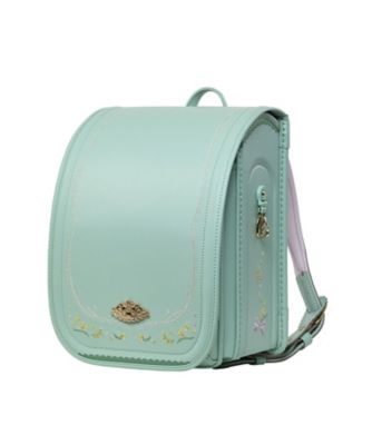 ＜ララちゃんランドセル (Baby&Kids)＞１２３９【送料無料】【２０２７年３月中旬以降届】エンジェル・ララ　ダスティグリーン（ミモザ）